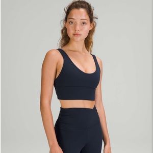 Lululemon Align Reversible Bra True Navy / Diamond Dye Lunar Rock True Navy Sz 8